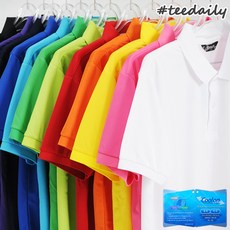 티데일리 쿨론 폴로 카라 반팔 티셔츠
