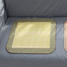 시원하고 고급스러운 대나무 방석 마작방석 홍죽방석, 세죽방석 그린