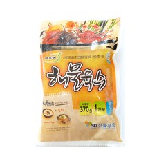 [산들푸드] 해물육수 다용도 만능 육수 샤브샤브 새조개 주꾸미 칼국수 어묵탕 우동 소면 잔치국수, 370g, 1개, 370g