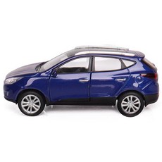 도스 정품 현대미니카 투싼 ix35 (레드/화이트/블루) 1:38 스케일, 잉키블루, 1개