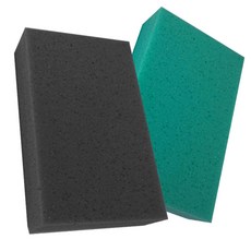 케미칼멘토 우레탄 세차 스폰지 어플리케이터, 세차스폰지-녹색, 1개