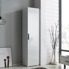 레이 옷장 400도어형 - 옷봉, 화이트