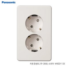 파나소닉ES신동아 리젠 콘센트 2구 정품 콘센트 절전형 가성비, 1개
