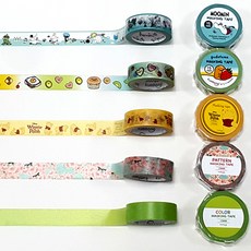 마스킹테이프 구데타마 무민외 다양한 디자인 고급원단 국내제작, 45. 덤보