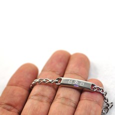 안전고리 에스제이피닉스 어린이 팔목이름표 미아용주소팔찌 할머니 장애우, 실버-붕어고리, 1개