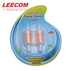 리컴 LEECOM 고급 역류방지기 [오렌지] (2개입), 1팩