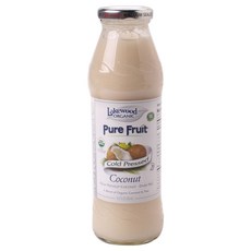 레이크우드 퓨어 프루트 주스 코코넛, 370ml, 1개