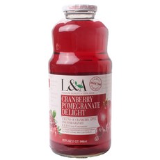 엘앤에이주스 크랜베리 석류 딜라이트 주스, 946ml, 1개
