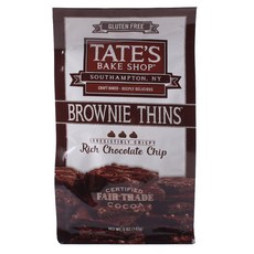 테이츠베이크샵 글루텐 프리 브라우니 씬즈 리치 초콜릿 칩, 142g, 1개