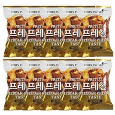 [파란푸드] 프레첼 체다치즈맛 85g, 10개