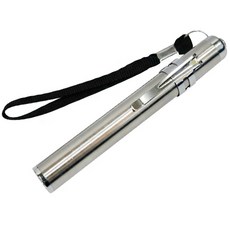 한반도철망 LED 초점 펜 라이트, 01.LED초점 펜라이트-실버, 1개