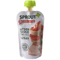 스프라우트 어린이 스무디, 채소 + 칠면조(Vegetables + Turkey), 1개