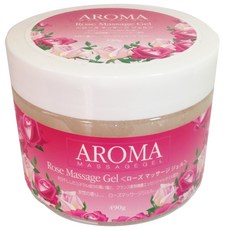 로하스힐 아로마 로즈 마사지젤, 490g, 1개