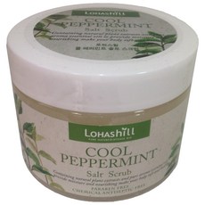 로하스힐 쿨 페퍼민트 솔트 스크럽, 490g, 1개