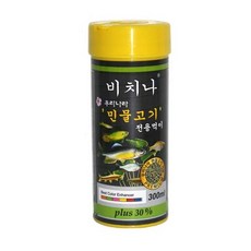 핑퐁 비치나 우리나라 민물고기 전용사료, 1개, 300ml
