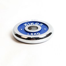 kikos 중량원판(역기판)1.5kg, 1개