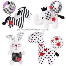 꿈나라 모빌, 교체용인형-러블리 흑백인형4개, 4개