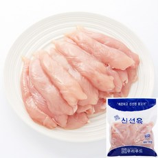 우리푸드 국내산 냉장 닭 안심 1kg, 1개