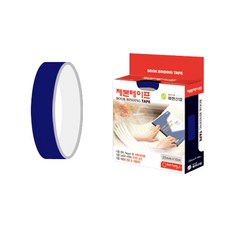 좋은라벨 제본 테이프 25mm x 10M, 청색