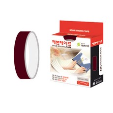 좋은라벨 제본 테이프 35mm x 10M, 밤색