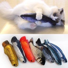 아미펫 캣닢물고기쿠션 캣닢인형, 피쉬05, 1개