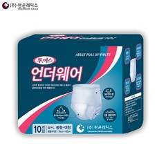 투어스 언더웨어 80매 성인용 팬티기저귀, 80개입, 2세트