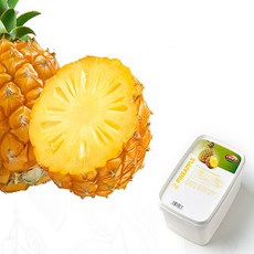 [크랍스] 냉동퓨레 파인애플, 1개, 1kg