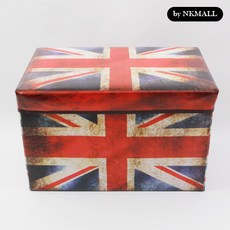 NKMALL 트렁크정리함, 영국국기(대) 48*29*31, 1개