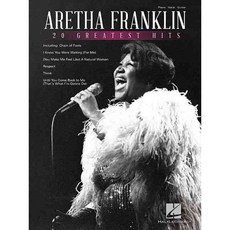 Aretha Franklin: 20 Greatest Hits: Piano / Vocal / Guitar, Hal Leonard Corp