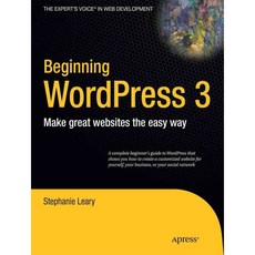 Beginning WordPress 3, Apress