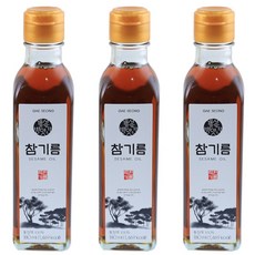 개성방앗간 참기름, 180ml, 3개