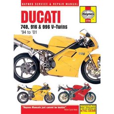 Ducati 748 916 & 996 V-Twins '94 to '01 Paperback, Haynes Manuals