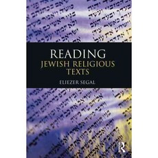 Reading Jewish Religious Texts Paperback, Routledge