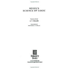 Hegel's Science of Logic, Prometheus Books