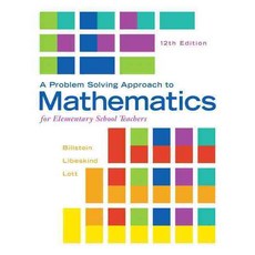 A Problem Solving Approach to Mathematics for Elementary School Teachers Hard back, Pearson College Div