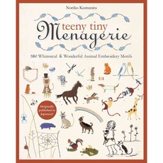 Teeny Tiny Menagerie: 380 Whimsical & Wonderful Animal Embroidery Motifs, C & T Pub