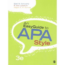 An Easyguide to APA Style, Sage Pubns