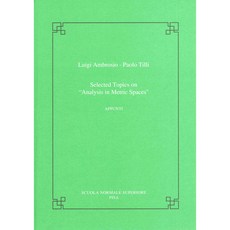 Selected Topics on "Analysis in Metric Spaces", Edizioni Della Normale