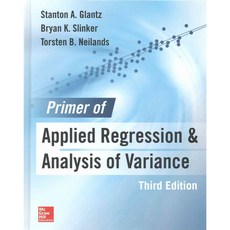 Primer of Applied Regression & Analysis of Variance, McGraw-Hill