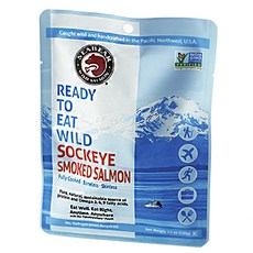Seabear 레디 투 잇 와일드 삭아이 훈제 연어, 100g, 1개
