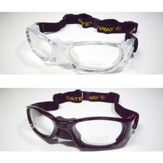 [GATEWAY] GATEWAY SAFETY GWS-03 게이트웨이안경 운동 고글 산업고글 보안경 보호 보안 UV차단 밴드형 도수안경가능, col.09올브라운, 1개