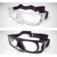 [GATEWAY] GATEWAY SAFETY 01 GWS-01 게이트웨이안경 운동 고글 산업고글 보안경 보호 보안 UV차단 밴드형 도수안경가능, col.09 올브라운