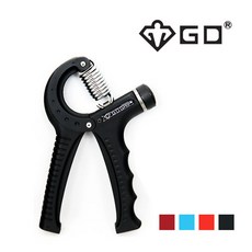 지디그립 GD 강약조절 악력기 미세조절 8KG~25KG 색상4가지선택, 블랙