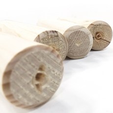 국산 원목 나무 밀대 소/중/대/특대, 1개