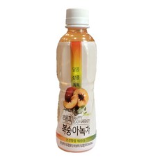 연호 해피 복숭아녹차, 350ml, 20개