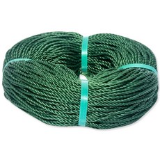 한반도철망 다용도 PE로프 3mm 150M 1롤 판매, 국방색, 1개