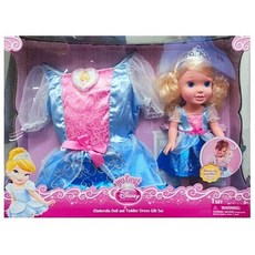 밤나무 - 디즈니 돌 신데렐라 드레스 세트-77014, 본상품선택, 1개