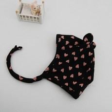 베이비하트 귀여운 신생아 귀달이면보넷(하트)