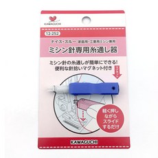 가와구찌 미싱바늘 실끼우개 재봉틀바늘에 실끼우기 편리하게 실끼우기 12-252, 1개