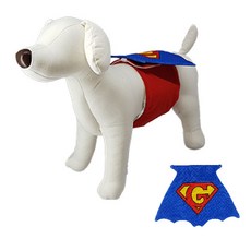 Gentle Dog 造型寵物禮貌帶, 1件, S（24~32cm）風度腰帶超級枷鎖裝飾